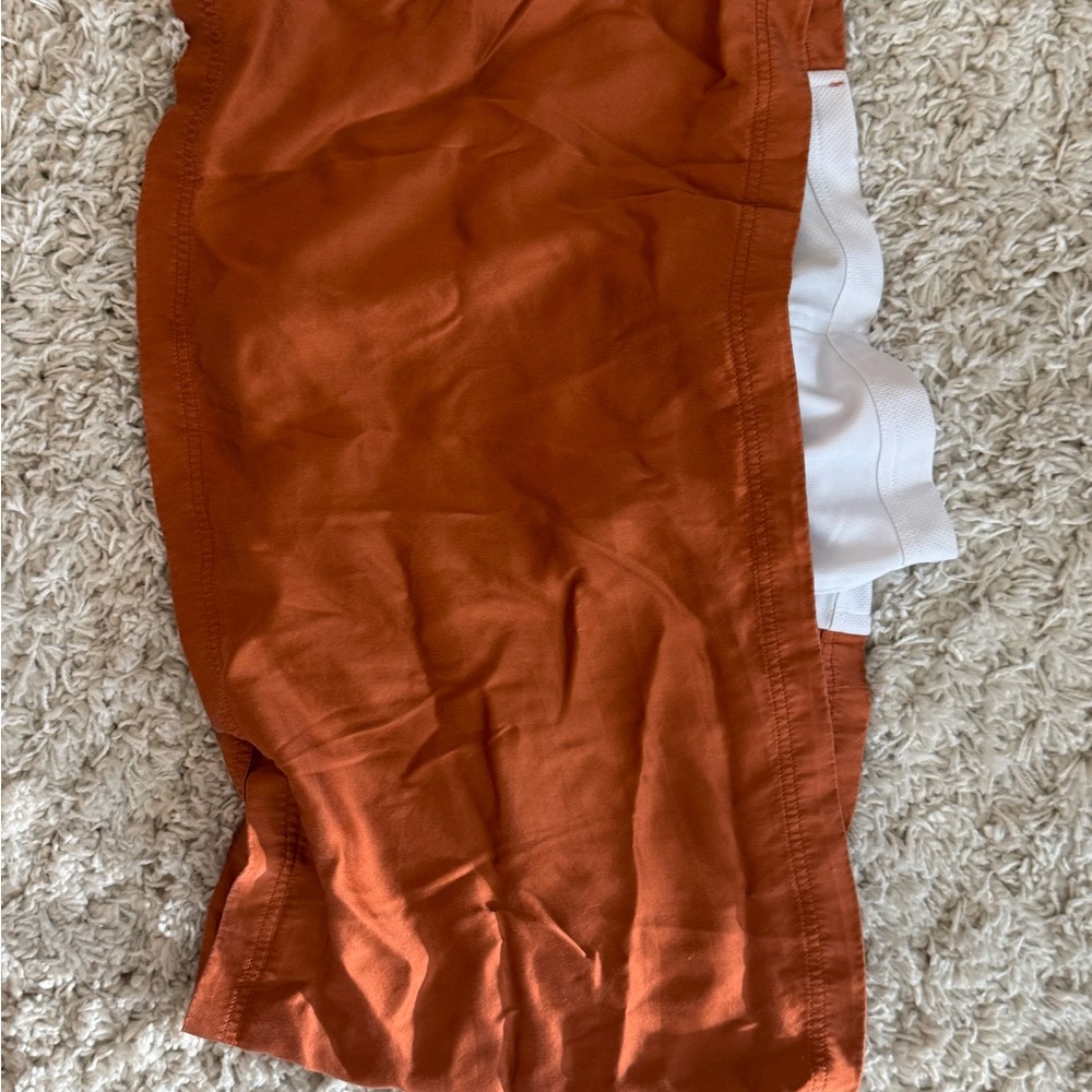 Silk Sleeve for cots/cribs - terracotta color